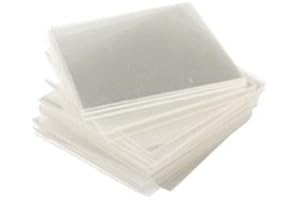 Clearshield Curing Windshield Film Tabs for Rock Chip Repair - 1” x 1” Plastic Squares to Fix Chip in Windshield - Essential Auto Glass Repair Supplies - Made in the USA (100 Pack)