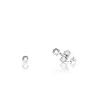 Sterling Silver Ball Stud Earrings (2mm)