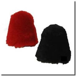 UPC 870208902488, 100% Lamb Wool Replacement Buffers (Bonnets) for Beck Brand Electric Shoe Polishers