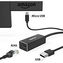 Fire TV Ethernet Adapter, Belker Fire Stick Ethernet Adapter/Micro USB to Rj45 Ethernet Adapter, USB to Rj45 Cable for Fire TV Stick (2ND Gen), All-New Fire TV (2017), Chromecast Ultra/2/1/Audio Etc