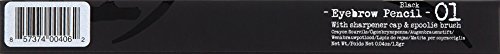 The BrowGal Skinny Eyebrow Pencil, Black