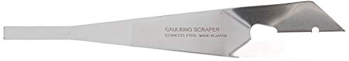 Nisaku NJP1108 0.03" Blade Stainless Steel Caulk Scraper