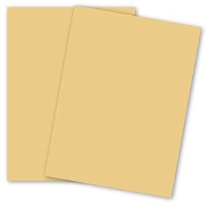Image of Domtar Colors - Earthchoice BUFF - 8.5 x 11 Card Stock Paper - 110lb Index - 250 PK by Domtar Colors