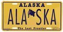 Alaska License Plate