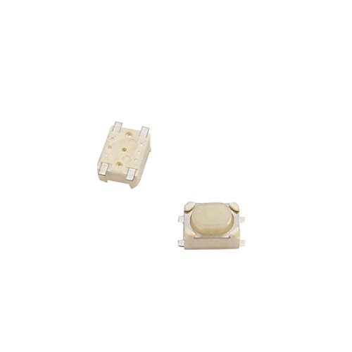 uxcell 20Pcs 3.2x4.2x2.5mm Panel PCB Momentary Tactile Tact Push Button Switch 4Terminals