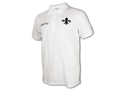 Craft Core Blend Polo Shirt M, Polo Homme, White,