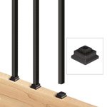Deckorators Estate Designer Connector, Black, 20 Pk. (Deckorators DB95879)