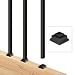 Deckorators Estate Designer Connector, Black, 200 Pk. (Qty-10 20-pks) # DB95879
