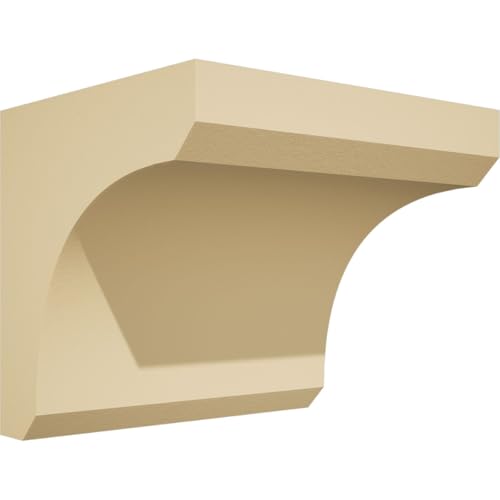 7"W x 6"D x 6"H Standard Legacy Signature Urethane Corbel, Primed Tan