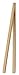 HIC Kitchen Toast Tongs, Natural Bamboo, 12-Inches