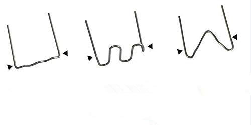 Hot Staples For Plastic Welder Car Bumper Automotive Plastic Repair Hot Stapler for All Cars, 6 Types Available