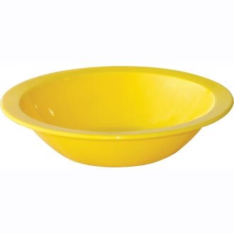 Kristallon CB771 Bowl, Polycarbonate, 6.5", Yellow (Pack of 12)