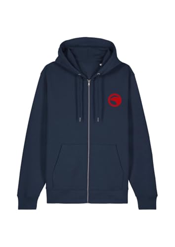 COMPAGNIE DE CALIFORNIE Sweat Zip Enfant 10 Ans Marine Decontracte, Bleu, Mixte