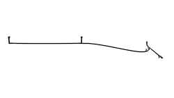 Genuine Chrysler 5116306AF Windshield Washer Hose