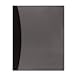 GBC Hidden Swing Clip Report Cover, Letter Size, Black (W21533)