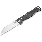 Boker Plus Atlas Sheepsfoot TS, Folding Knife, Stainless Steel, Manual Opening, Backlock, 01BP0066, Black