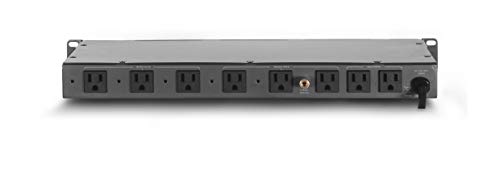 Soundavo PMX-3300 Power Conditioner and Surge Sequencer 10 Protected Outlets and 3 Zones 15A with LED Voltmeter Display