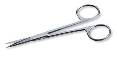 Cole-Parmer Aven Tools 11.014 Precision Scissors, Straight Slim Blade (Stainles…