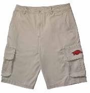 Arkansas Razorback Cargo Shorts Size: 36 Khaki