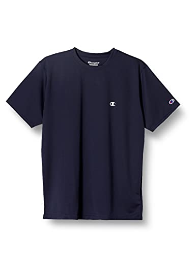 半袖シャツ 丸首 吸水速乾 UVカット ワンポイントロゴ ショートスリーブドライTシャツ トレーニング C8-TS310-370-S