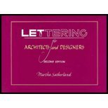 Lettering for Architects and Designers, Sutherland, Martha, 0442282141