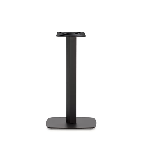 PIE DE MESA 40X40X72 METAL NEGRO