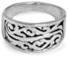 Wicca Weave Ring Sterling Silver 925 Size 6