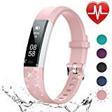 LETSCOM Fitness Tracker HR, Heart Rate Monitor Watch with Sleep Monitor Step Counter Pedometer, Waterproof Smart Fitness Watch, Activity Tracker for Kids Women and Men