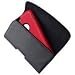 iPhone 6 4.7 inch Screen Belt Clip Case Premium Black Leather Holster Pouch Protector Fits iPhone 6 With Otterbox Case Waterproof Case On