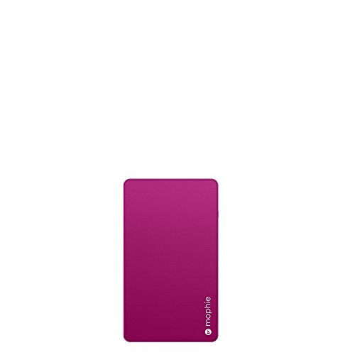 mophie powerstation Mini External Battery for Universal Smartphones and Tablets (3,000mAh) - Pink (Certified Refurbished)