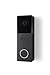 August AUG-AB03-C04-001, August View, Wire-Free Doorbell Camera, Black
