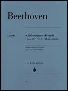 Piano Sonata No. 14 in C Sharp minor Op. 27 Softcover by Henle Urtext Edition