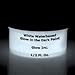 White water based glow in the dark paint by Glow Inc 1/2 fl oz