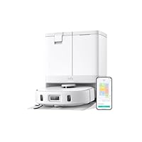 Anker Eufy X10 Pro Omni (Robot Vacuum Cleaner) (Equipped with Pressurized Dual Rotary Mop, Automatic Garbage Collection Station, Mop Auto Cleaning & Drying Function), Hair Removal System, Mop Lift,