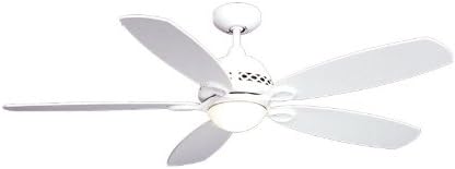 Gulf Coast Ramsey Transitional Ceiling Fan In Textured White With
