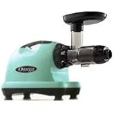 Nutrition Center masticating Dual-stage Juicer Juice Extractor (aqua sky blue) (Aqua Blue)