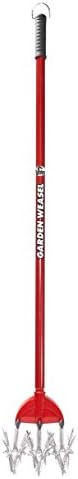 Garden Weasel Collapsible Cultivator with Garden Weasel Medium Nut Gatherer