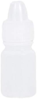 HeiHy 50 Pcs 2ml Refillable Empty Plastic Squeezable Dropper Bottles Eye Liquid Bottles with Caps