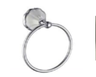 White Ceramic Bathroom Accessories (White Ceramic Towel Ring)