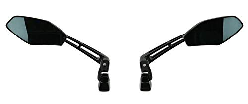 Espejos Retrovisores Para Moto Deportiva - CNC Aluminio, Universal 8mm/10mm (Honda CBR, Etc.)