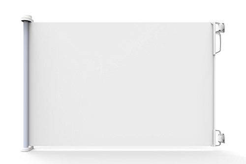 perma child safety 1.4 m white retractable gate