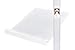 Wedding Aisle Runner White Scroll Print Indoor Outdoor 100 Foot Roll with Pull Cord