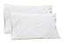 Linen Home 100% Cotton Percale Pillowcases Queen Size, White, 2 Pieces of Pillow Case, Crisp and Cool Strong Bed Linen, 20 inches X 30 inches