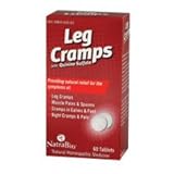 Natra Bio Leg Cramps Relief Tablet - 60 per pack -- 6 packs per case.