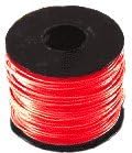 MSS PTFE High Temperature 34 AWG Stranded (7/42 Strand) Wire 100 FT. Color: RED.