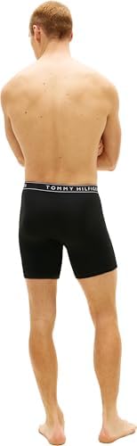 Uomo Slip Boxer Confezione da 3 in Cotone Elasticizzato, Multicolore (Blk/Time Cobalt/Lght Cast), M