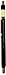 Koh-I-Noor 2.5mm Diameter Mechanical Clutch Lead Holder Pencil - Black