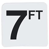 Vinyl Swimming Pool Depth Marker - 7 Ft.