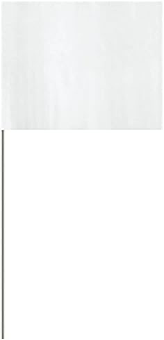 White Marker Flags (4 in. x 5 in.)