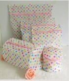 Lingerie Bag for Laundry from Wash Essentials 5 Piece Set with Cute Print and Durable Zippered Top Saves Money on Clothing Replacement and are Great Travel Bags for Organization